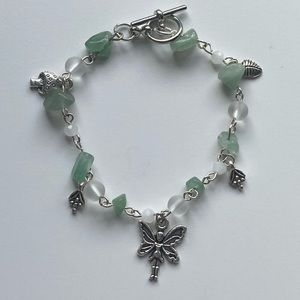 ❣︎ Green faury charm bracelet ❣︎